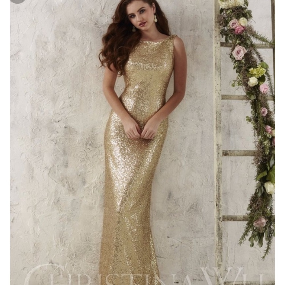 Christina Wu dress.